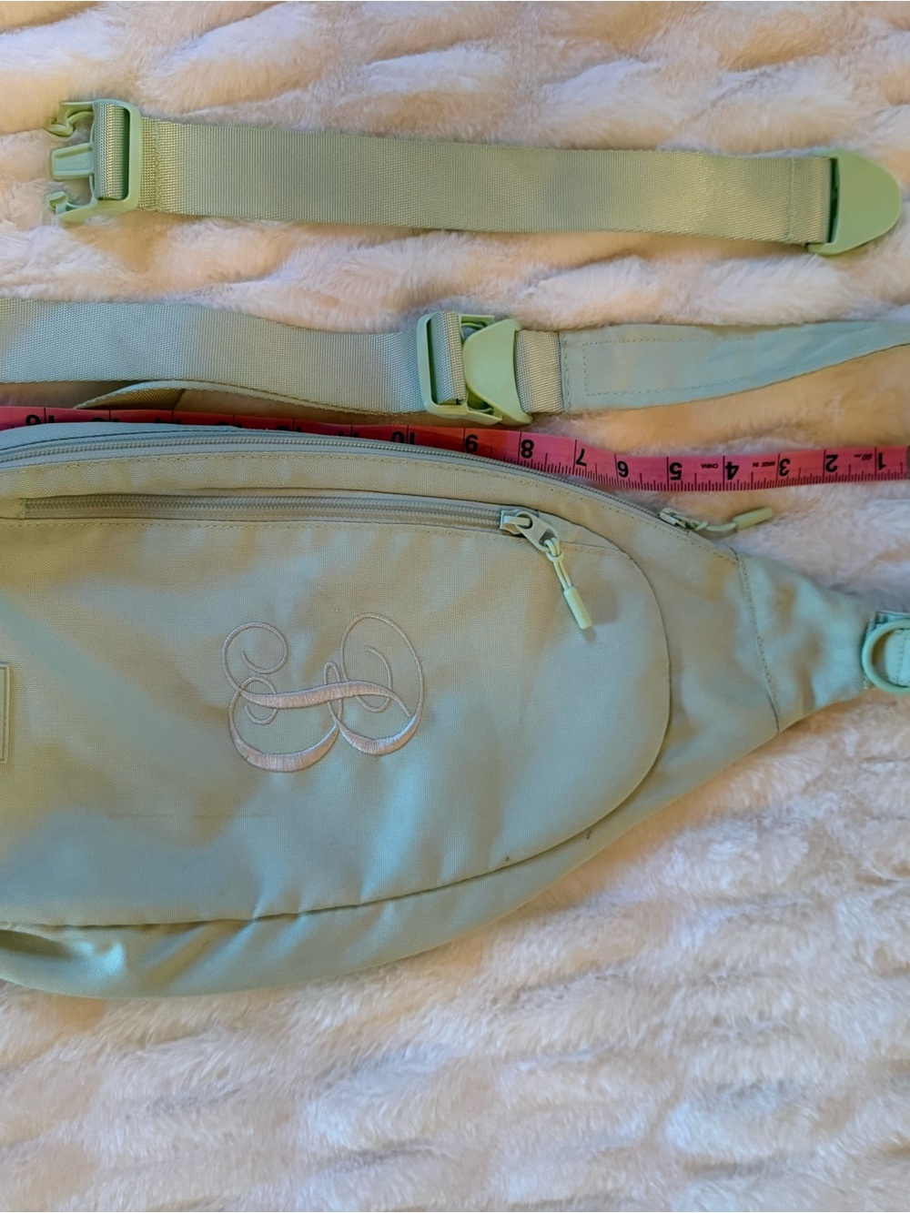 Vera Bradley Mint Green Crossbody Sling Bag